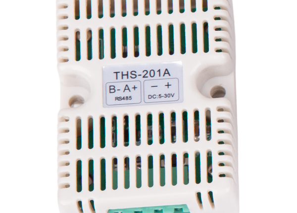 ماژول دما و رطوبت صنعتی TSH 201A با ارتباط سریال RS485 و پروتکل Modbus RTU