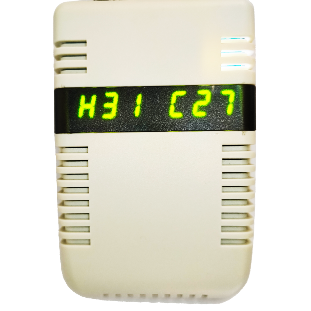 نمایشگر رطوبت و دما سنسور